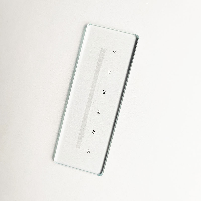 0-50mm Optical Glass Line Ruler