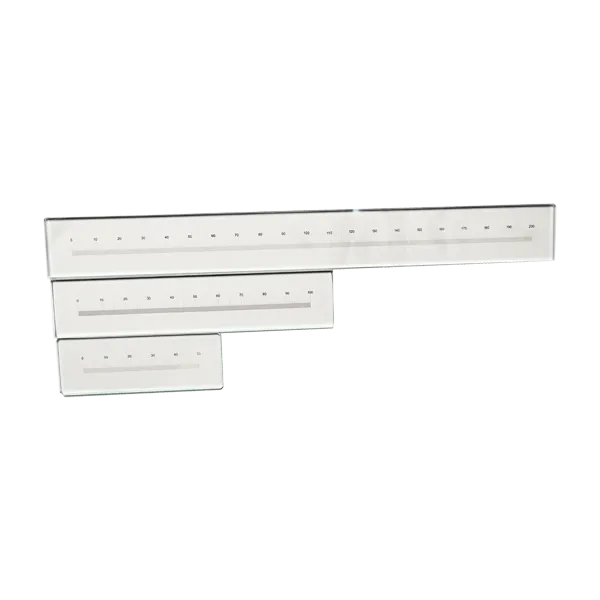 Optical Glass Line Ruler