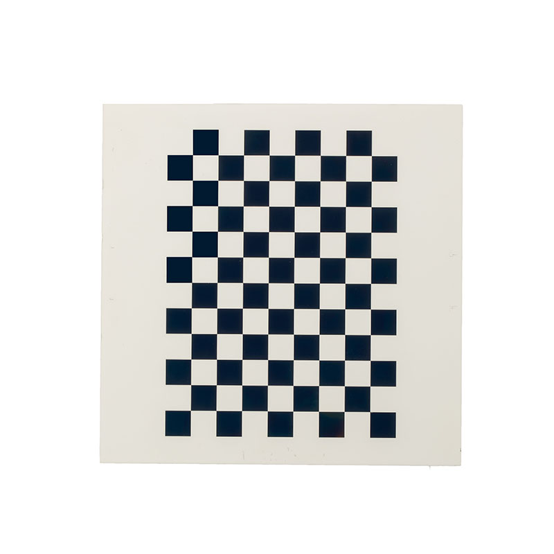 Ceramic Checkered Calibration Plate
