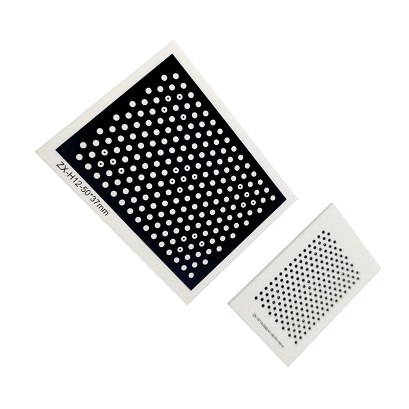 Ceramic Halcon12 Perforated Calibration Plate
