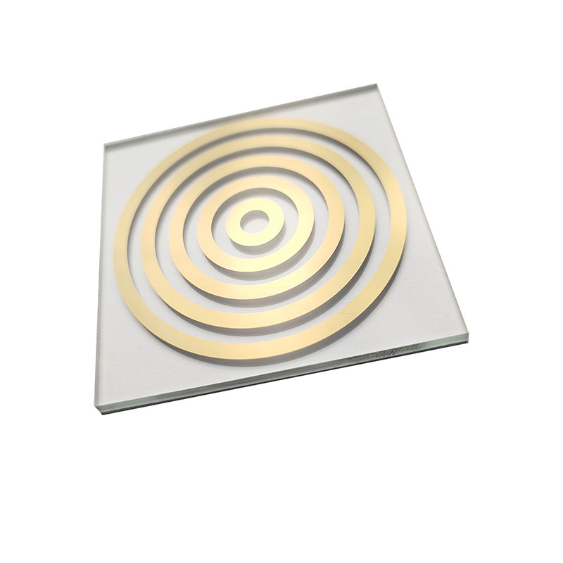 Glass Target Reticle Calibration Plate