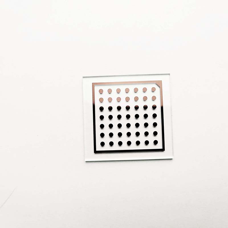 Quartz Glass Circle Point Calibration Plate